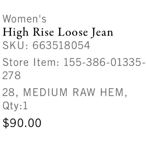 A&F High Rise Loose Size 29 - Picture 3 of 7